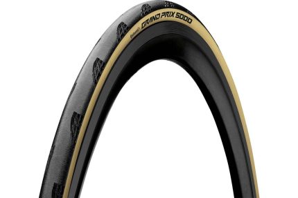 Continental Grand Prix 5000 Racefiets Band zwart/cream Skinwall