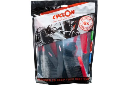 Cyclon Schoonmaakborstel Fiets Borstel Set 6 stuks