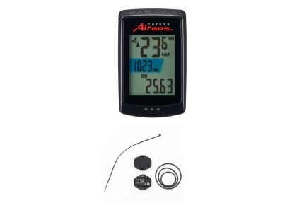 Cateye AirGPS Fietscomputer + CDC Sensor Kit